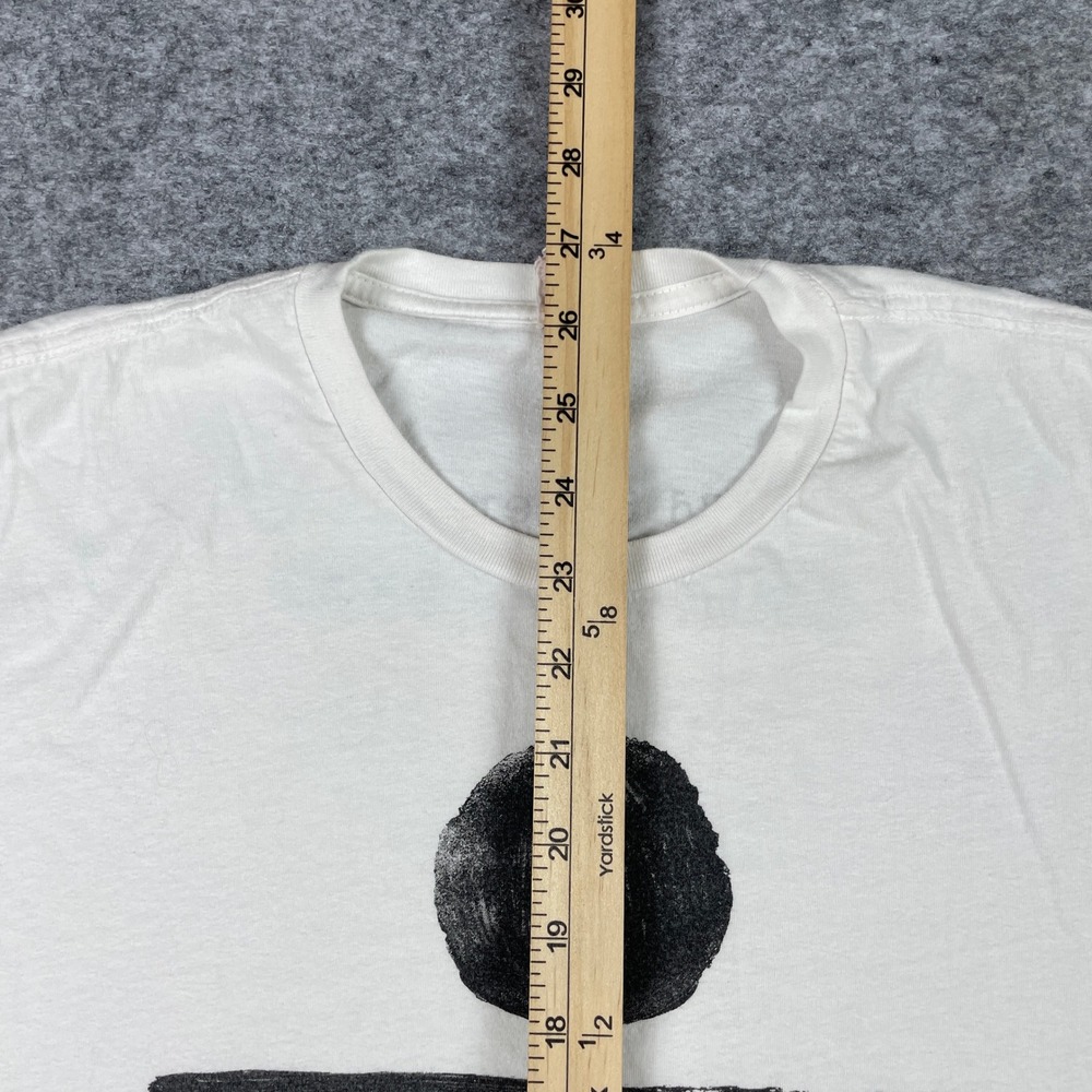 Ed Sheeran T Shirt Mens M White Divide Tour 2017 North America Concert Merch - Picture 5 of 15